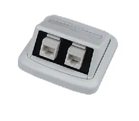 ABB TANGO Dvojzásuvka 2xRJ45 cat6 UTP bílá