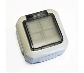 ABB Datová zásuvka OUTDOOR IP54 UTP CAT5E 2xRJ45