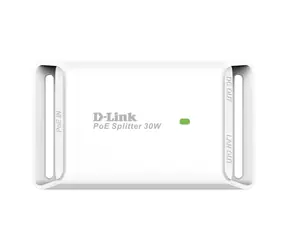 D-Link DPE-301GS / 1-Port Gigabit POE+ Splitter / 802.3at/af/ab / 10/100/1000BASE-T port