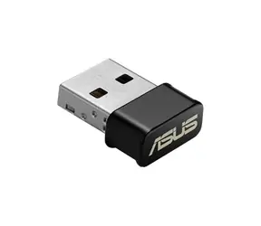 ASUS USB-AC53 / USB Adapter AC1200 / 2.4GHz - 300Mbps / 5GHz - 867Mbps / USB 2.0