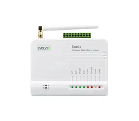 EVOLVEO Sonix - bezdrátový GSM alarm (4 ks dálk. ovl.+PIR čidlo pohybu+čidlo na dveře/okno+externí repro Android/iPhone)