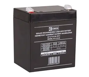 EMOS baterie SLA 12V 4.5 Ah / Faston 4.8 (187)
