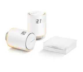 Netatmo Radiator Valves starter pack / Sada 2x termostatická bezdrátová hlavice / Relé / přislušenství