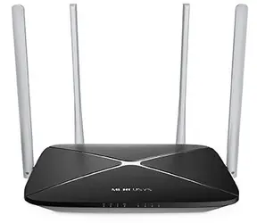 Mercusys AC12 / Router AC1200 / 2.4GHz - 300Mbps / 5GHz - 867Mbps / WAN + 4x LAN