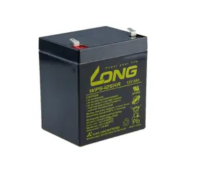 Long 12V 5Ah olověný akumulátor HighRate F1 (WP5-12SHR F1)
