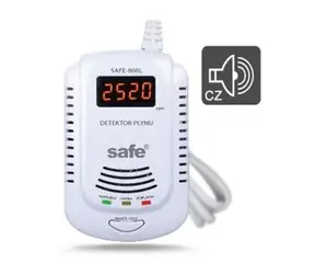 SAFEHOME SAFE-808L / Detektor hořlavých a výbušných plynů 