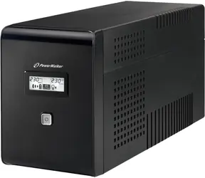 PowerWalker VI 2000 LCD / záložní zdroj UPS / 2000 VA / 2x Schuko / 2x IEC / RJ11 / RJ45 / USB 