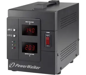 PowerWalker AVR 2000-SIV / regulátor napětí / 2000VA / 1600W / 2x Schuko