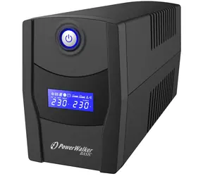 PowerWalker Basic VI 600 STL / záložní zdroj UPS / 600 VA / 360W / 2x FR / RJ11 / RJ45 / USB