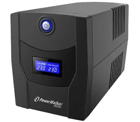 PowerWalker Basic VI 800 STL / záložní zdroj UPS / 800 VA / 480W / 2x Schuko / USB
