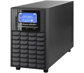 PowerWalker VFI 2000C LCD / záložní zdroj UPS / 2000 VA / 1600 W / 4x IEC 13 / USB