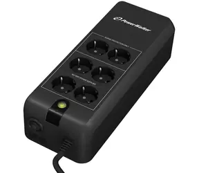 PowerWalker VFD 600 APFC / záložní zdroj UPS / 600 VA / 300W / 6x FR / RJ11 / RJ45  / doprodej