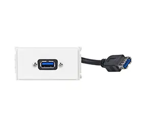 VivoLink zásuvkový panel USB 3.0 A - A pro Schneider / Thorsman CYB / TEK