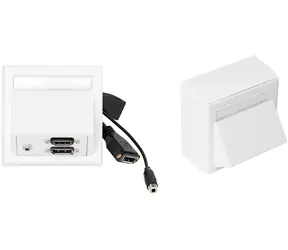 VivoLink zásuvkový panel HDMI + DP + 3.5mm jack pro Schneider / Thorsman CYB / TEK