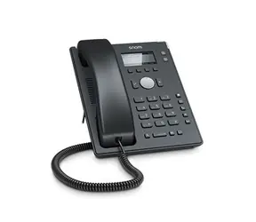 Snom D120 / Drátový IP telefon / dvou-linkový / RJ45 / HAC / PoE