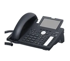 Snom D375 / Drátový IP telefon / 4.3" barevný displej / RJ45 / Wi-Fi / BT / USB / 12 SIP / PoE