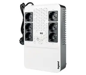 Legrand UPS Keor Multiplug 600VA FR / záložní zdroj UPS / 600 VA / 360 W / 6x FR / USB