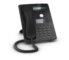 Snom D745 / Drátový IP telefon / grafický displej / RJ45 / Wi-Fi / USB / 12 SIP / PoE