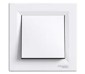 Schneider Electric Asfora - Přepínač křížový ř.7 bílá / bezšroubový