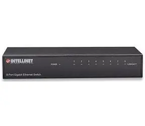 Intellinet Switch 8x GE Office retail / 8-port / 1000 Mbps