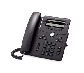 Cisco IP Phone 6851 černá / Telefon VoIP / 3.5" displej / SIP / RTCP / SRTP