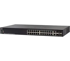 Cisco SF550X-24P / switch / 24x RJ-45 100/1000 / 2x ComboGbE SFP+ / 2x SFP+