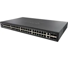 CISCO SF550X-48 / switch / 45x RJ-45 10-100 / 2x combo 10 Gbit SFP+ / 2x SFP+