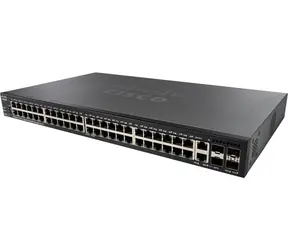 Cisco SG350X-48MP / 48 Port Gigabit Switch / 2x combo 10 Gbit SFP+ / 2x SFP+ / PoE / QoS / VLAN