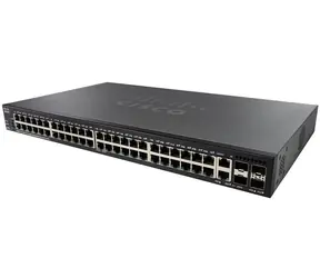 Cisco SG350X-48 / Gigabit Switch / 48x RJ-45 / 2x SFP+ / 2x Combo 10 Gbit SFP+ / QoS / VLAN