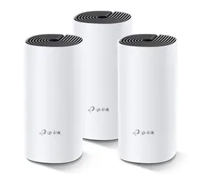 TP-Link Deco M4 3-pack / WiFi systém MESH AC1200 / Dual-Band / 300+867 MHz 