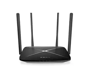 Mercusys AC12 černá / Router / AC1200 / 1x WAN / 4x LAN