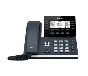 YEALINK T53 černá / Telefon VoIP / 3.7" displej / SIP / USB / 2x Gbit LAN