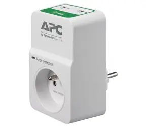 APC Essential SurgeArrest PM1WU2-FR / přepěťová ochrana / 230 V / 1 zásuvka / Francouzský typ zásuvky (i pro ČR)