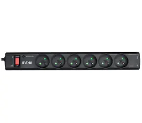 EATON Protection Strip PS6TF / přepěťová ochrana / 6 zásuvek / RJ-11