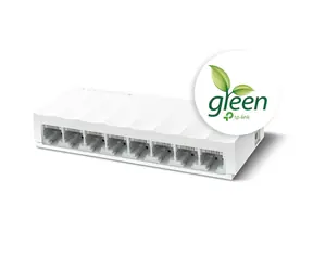 TP-Link LS1008 bílá / Switch / 10|100Mbps / 8x LAN