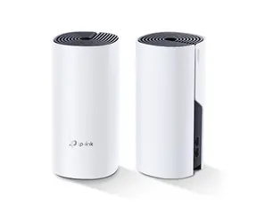 TP-Link Deco P9(2-pack) bílá / Wi-Fi systém MESH AC1200 + AV1000 / 2.4GHz 300Mbps / 5GHz 867Mbps / 2x GLAN