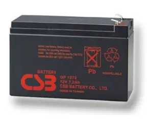 CSB Náhradni baterie 12V - 7.2Ah GP1272 F2