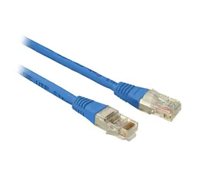 Solarix UTP CAT5E 3m non-snag proof modrá / Patch kabel / RJ45-RJ45