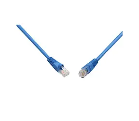 Solarix UTP CAT5E 1m snag proof modrá / Patch kabel / RJ45-RJ45