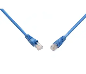 Solarix UTP CAT5E 3m snag proof modrá / Patch kabel / RJ45-RJ45