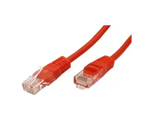 Solarix SFTP CAT5E 7m snag proof červená / Patch kabel / RJ45-RJ45