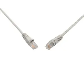 Solarix UTP CAT6 10m snag proof šedá / Patch kabel / RJ45-RJ45