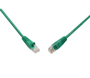 Solarix UTP CAT6 1m snag proof zelená / Patch kabel / RJ45-RJ45