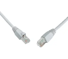 Solarix SFTP CAT6 20m snag proof / Patch kabel / RJ45-RJ45 / šedá