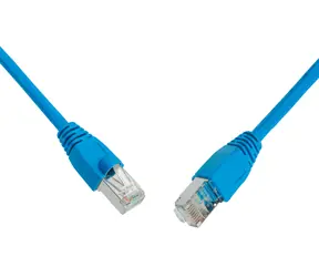 Solarix SFTP CAT6 10m snag proof modrá / Patch kabel / RJ45-RJ45