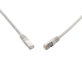 Solarix SFTP CAT6A 3m non-snag proof / Patch kabel / RJ45-RJ45 / šedá