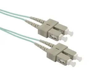 Solarix optický kabel SC-SC OM3 2m / Patch kabel / Multimode / Duplex