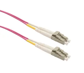 Solarix optický kabel LC-LC OM4 1m / Patch kabel / Multimode / Duplex