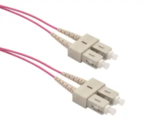 Solarix optický kabel SC-SC OM4 1m / Patch kabel / Multimode / Duplex