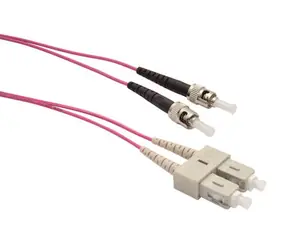 Solarix optický kabel SC-ST OM4 3m / Patch kabel / Multimode / Duplex